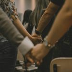 couples holding hands